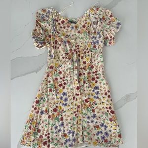Zara floral dress